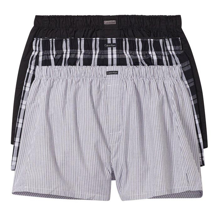 Calvin Klein Cotton Classics Woven Boxers - 3 Pack